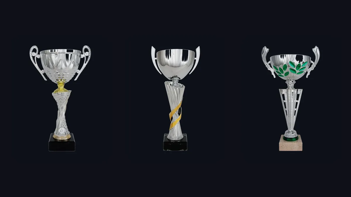 Copas premium plateadas para fin de temporada