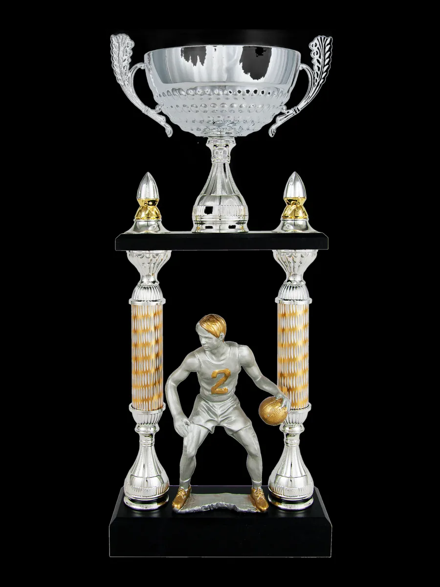 Trofeo Dos Columnas Madera - Vista principal