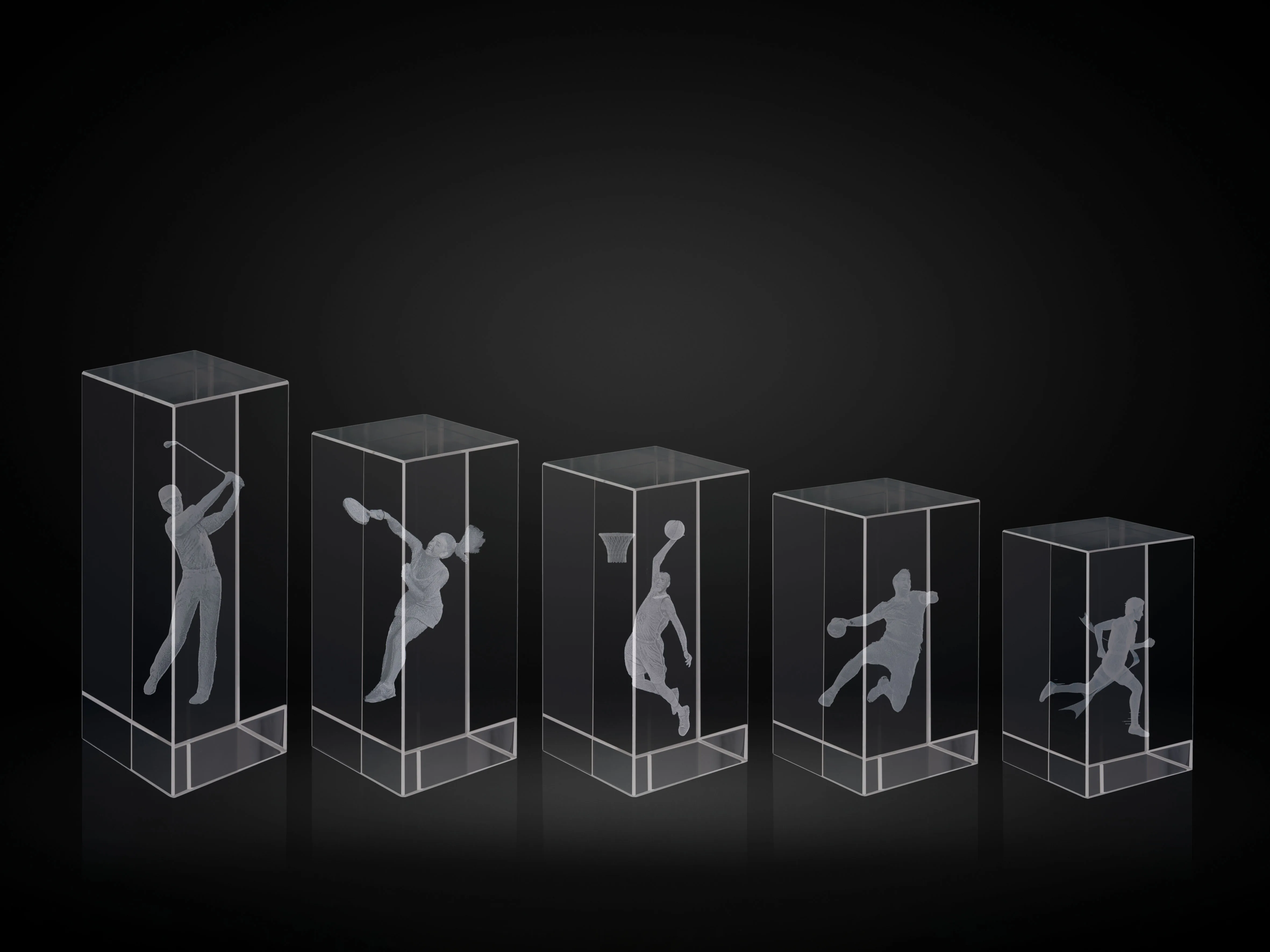 Cubo Cristal 3D Mini