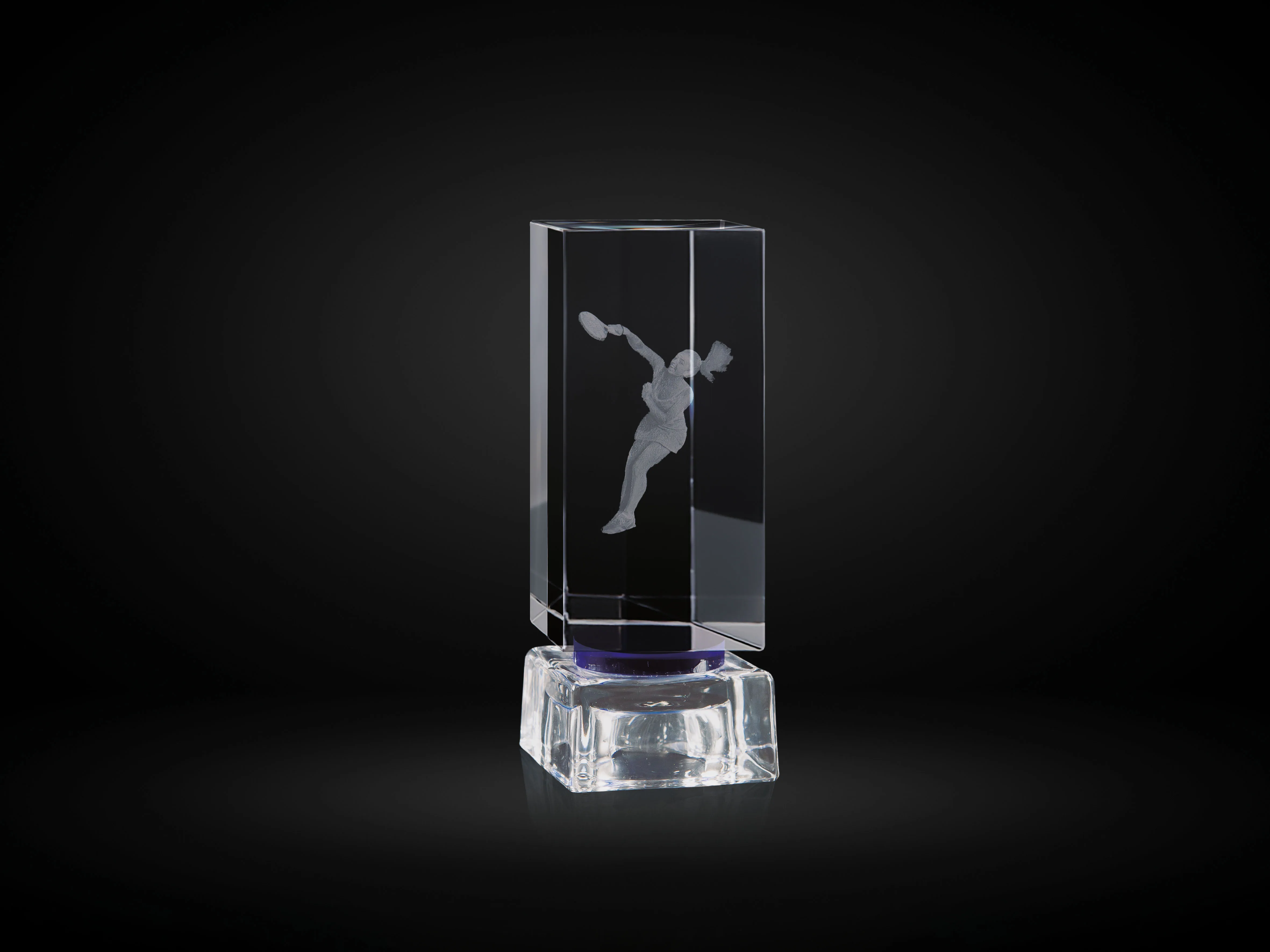 Bloque Cristal 3D Clásico - Cristal óptico