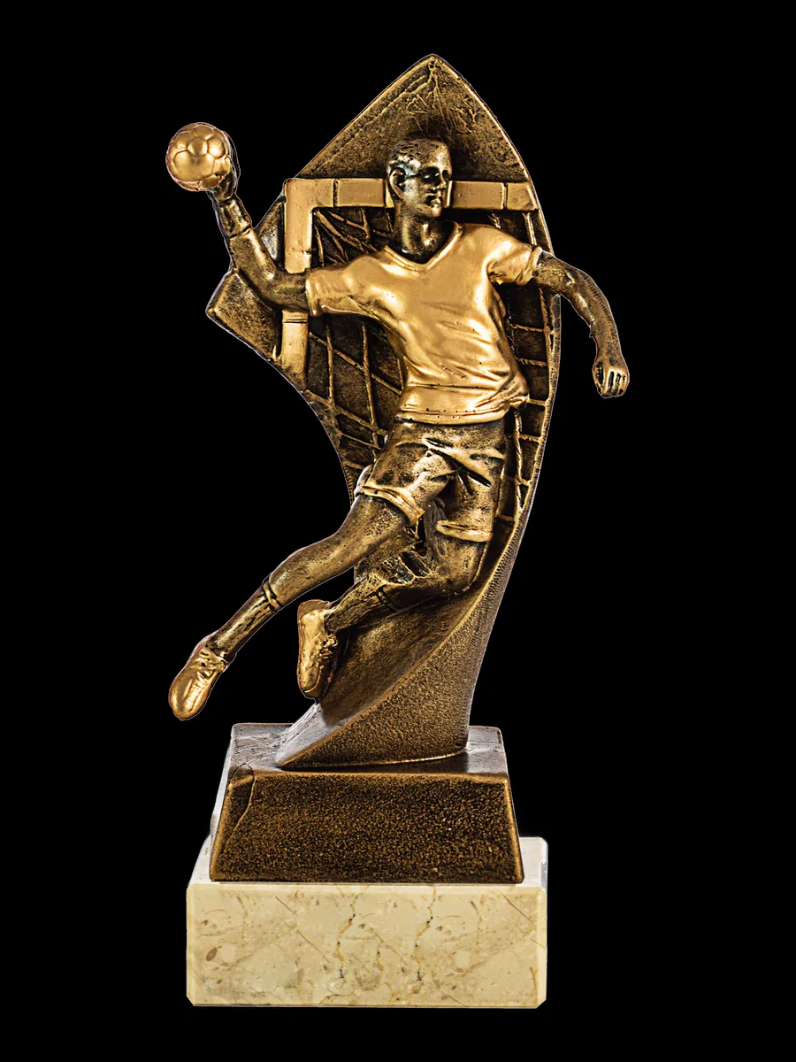 Trofeo de balonmano dorado - Ref 6527