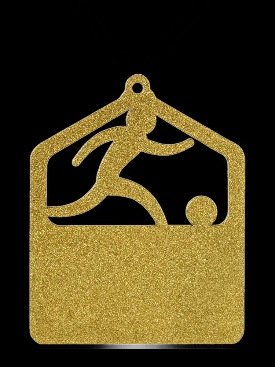 Medalla Recortada Fútbol