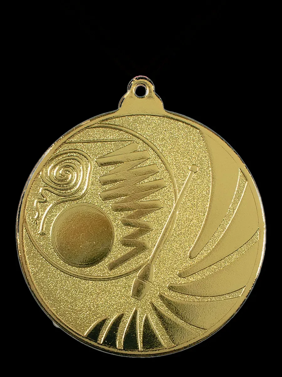 Medalla Deportiva Relieve Ø55 — Gimnasia