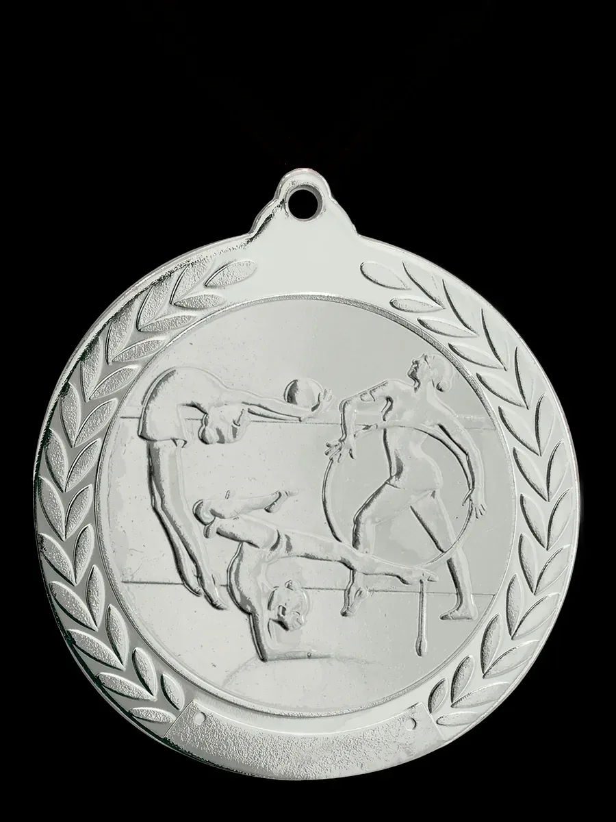 Medalla Deportiva Relieve Ø50 — Gimnasia