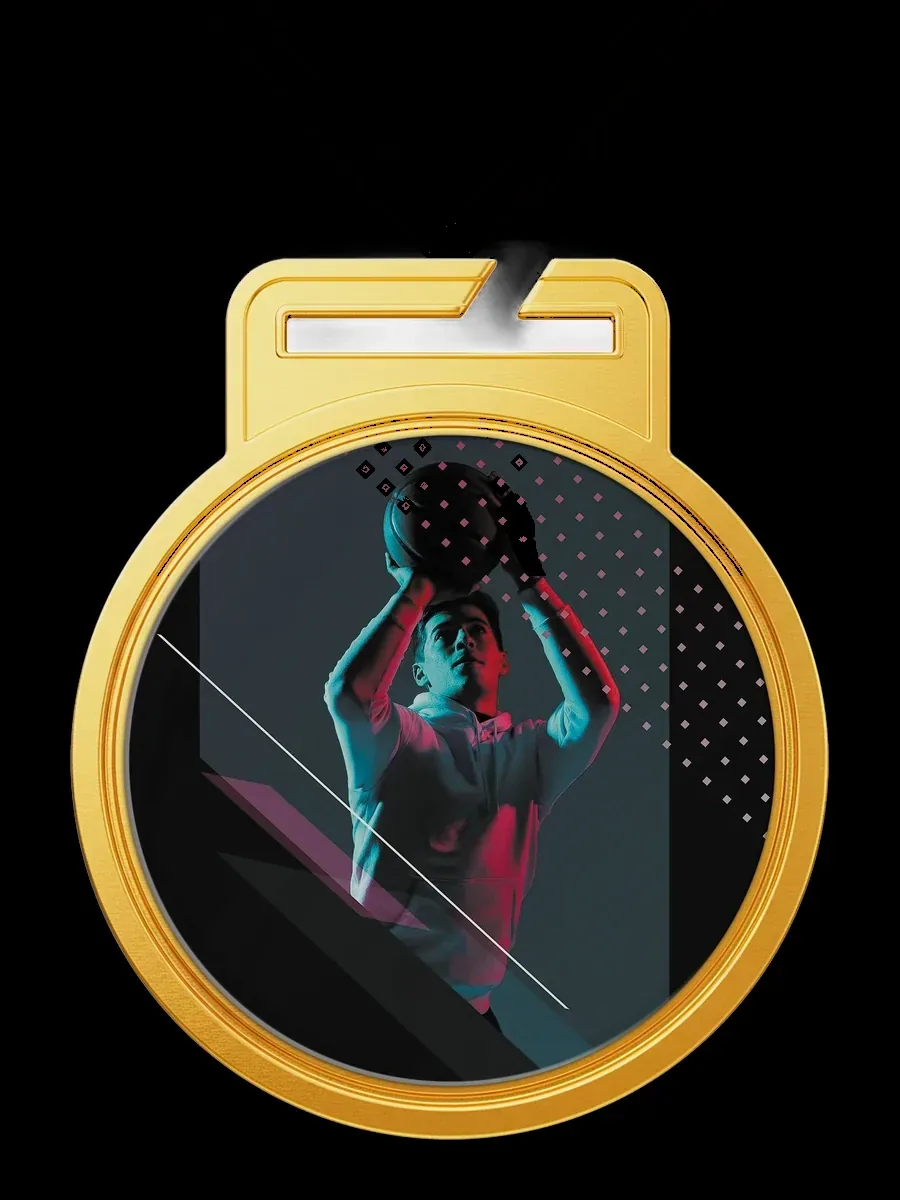 Medalla Personalizable Redonda Calada